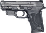 S&W SHIELD M2.0 M&P 9MM EZ - BLACK NO SAFETY RED LASER