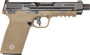 S&W M&P 5.7 NO THUMB SAFETY 5" - 2-22 RD MAGS OPTIC CUT FDE/BLK