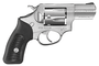 RUGER SP101 38SPEC+P 2.25" FS - STAINLESS BLACK RUBBER