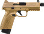 FN 545 TACTICAL 45 ACP NMS - 1-10 RD MAGS NS FDE