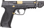 S&W PC M&P9 M2.0 METAL 9MM OR - NTS BLACK FR/GOLD PVD BBL TALO