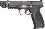 S&W PC M&P9 M2.0 METAL 9MM OR - NTS BLACK FR/GOLD PVD BBL TALO