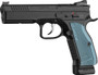 CZ SHADOW 2 OR 9MM FS 19RD - BLACK NITRIDE BLUE GRIP