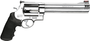 S&W 500 500SW 8.38" AS 5-SHOT - HI-VIZ STAINLESS RUBBER