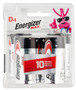 Energizer E95BP4 MAX D Batteries  Black & Silver Alkaline 1.5 Volt, Qty (4) Single Pack