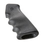 Hogue 15000 OverMolded Grip Black Rubber with Finger Grooves for AR-15, M16