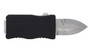 Schrade 1135969 Uproar  Automatic Mini 1.90" OTF Dagger Plain Satin D2 Steel Blade, Black Textured Aluminum Handle