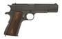 Tisas Arms 10100539 1911 A1 U.S. Army 45 ACP 7+1 5.02" Manganese Phosphate Coated Carbon Steel Serrated Slide & Frame, Walnut Grip