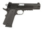 Tisas Arms 10100529 1911 Duty 45 ACP 8+1 5" Stainless Steel Barrel, Black Carbon Steel Serrated Slide & Frame w/Picatinny Rail, Black Rubber Grip