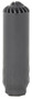 Huxwrx 2449 Flow 556K 5.56x45mm NATO 1.60" Diameter, Stainless Steel with Black Cerakote Finish, 1/2"-28 tpi