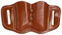 1791 Gunleather MAGF22CBRA MAG-F Double Mag Holster Classic Brown Leather Belt Slide Compatible w/ Double Stack Ambidextrous