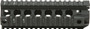 BCM RAIL PICATINNY FREE FLOAT - 7" BLACK FITS AR-15