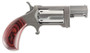 North American Arms SW Sidewinder  22 WMR 5 Shot 1.50" Stainless Steel Barrel, Frame & Cylinder, Rosewood Birdshead Grip Exposed Hammer