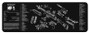 TEKMAT ARMORERS BENCH MAT - 12"X36" HECKLER & KOCH MP5