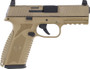 FN 510 MRD 10 MM NMS - 2-10RD MAG FDE