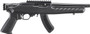 RUGER 22 CHARGER 22LR 8" - W/RAIL THREADE BLACK