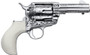 CIMARRON HUCKLEBERRY 45LC - 3.5" NICKEL ENGRAVED B-HEAD