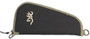 BROWNING PLAINSMAN PISTOL RUG - 13" BLACK/TAN