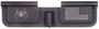 Spikes SED7010 Ejection Port Door Spider and Flag AR-15 Black Phosphate Steel