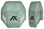 Axil LLC MXPLTG MX Plate  Polymer Over the Head Slate Green