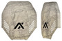 Axil LLC MXPLTT MX Plate  Polymer Over the Head Dessert Tan