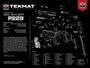 TekMat TEKR20SIGP229 Sig Sauer P229 Ultra 20 Cleaning Mat Multi-Color Rubber 15"x20" Sig P229 Parts Diagram