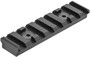 Leapers MTURS09M M-LOK Rail Section 8-Slot Black