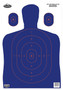 Birchwood Casey 35753 Dirty Bird  Silhouette Tagboard Hanging 16.50" x 24" Blue/Orange 3 Per Pkg