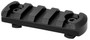 Warne 6202M M-LOK 5-Slot Black Anodized Aluminum