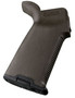 Magpul MAG416-ODG MOE+ Grip Textured OD Green Polymer with OverMolded Rubber for AR-15, AR-10, M4, M16, M110, SR25