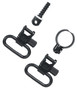 Uncle Mike's 13412 Super Swivel  Quick Detach 115 RF Blued 1" Loop for Most 22 Cal Tube Diameter & .430-.455" Rifles (Except Win 94/22M US)