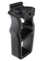 Leapers MTFGP01X Ultra Slim Foregrip  Matte Black Anodized Aluminum