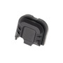 Tyrant CNC TDG43X48SPBLACK Slide Cover Plate  Chevron Design Glock 43x/48 Black Aluminum
