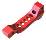 Strike Industries BTGFANGRED Fang Trigger Guard Red Aluminum For AR-Platform