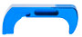 Cross Armory CRG5MCBL Mag Catch  Extended Compatible w/Glock Gen4-5 Blue Anodized Aluminum