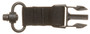 Tacshield T6093BK QD Sling Attachment  for QD Push Button Black Webbing
