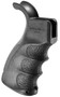 FAB Defense FXAG43B AG-43 Tactical Ergonomic Pistol Grip for AR-15/ M16/ M4 Black Polymer