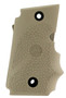 Hogue 38003 Rubber Grip  Desert Tan with Finger Grooves for Sig P238