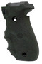 Hogue 26000 Rubber Grip  Black with Finger Grooves for Sig P226