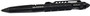 Uzi Accessories UZITACPEN2BK UZI Defender Black Aluminum Self Defense Pen Features Glass Breaker