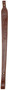 Chipmunk 80021 Rifle Sling  Brown Leather Adjustable OAL