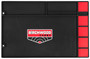 Birchwood Casey 30250 Pistol Cleaning Mat Black/Red Rubber 17" x 11"