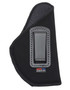 GrovTec US Inc GTHL14112R Inside The Pants  IWB Size 12 Black Suede Compatible w/Glock 26/27/33 Belt Clip Mount Right Hand