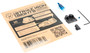 Strike Industries MP9SIGHTSSTN Strike Iron Sights  Black/Blank Front Sight Black/Blank Rear Sight Smith & Wesson M&P Standard Height