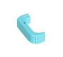 Timber Creek Outdoors GL43XEMRRE Glock 43X Extended Magazine Release Anodized Robin's Egg Blue Aluminum