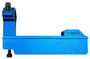 NcStar VTARLWRVB Lower Receiver Vice Block  Blue Anodized Aluminum for AR-15
