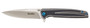 Smiths Products 51275 Imfima  3.26" Folding Drop Point Plain Bead Blasted 3Cr13MoV SS Blade/ Bead Blasted Stainless Steel Handle Includes Pocket Clip