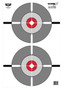 Birchwood Casey 37061 EZE-Scorer  Bullseye Paper Target 12" x 18" 100 Per Pack