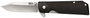 Cold Steel CS20NPJAAZ 1911  3" Folding Clip Point Plain 4034 SS Blade Black Textured Griv-Ex Handle Includes Pocket Clip