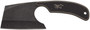 Browning 3220322 Cutoff Camp 2.50" Fixed Cleaver Plain Black Black Oxide Stonewashed 9Cr14MoV SS Blade, Black/Tan G10 Handle